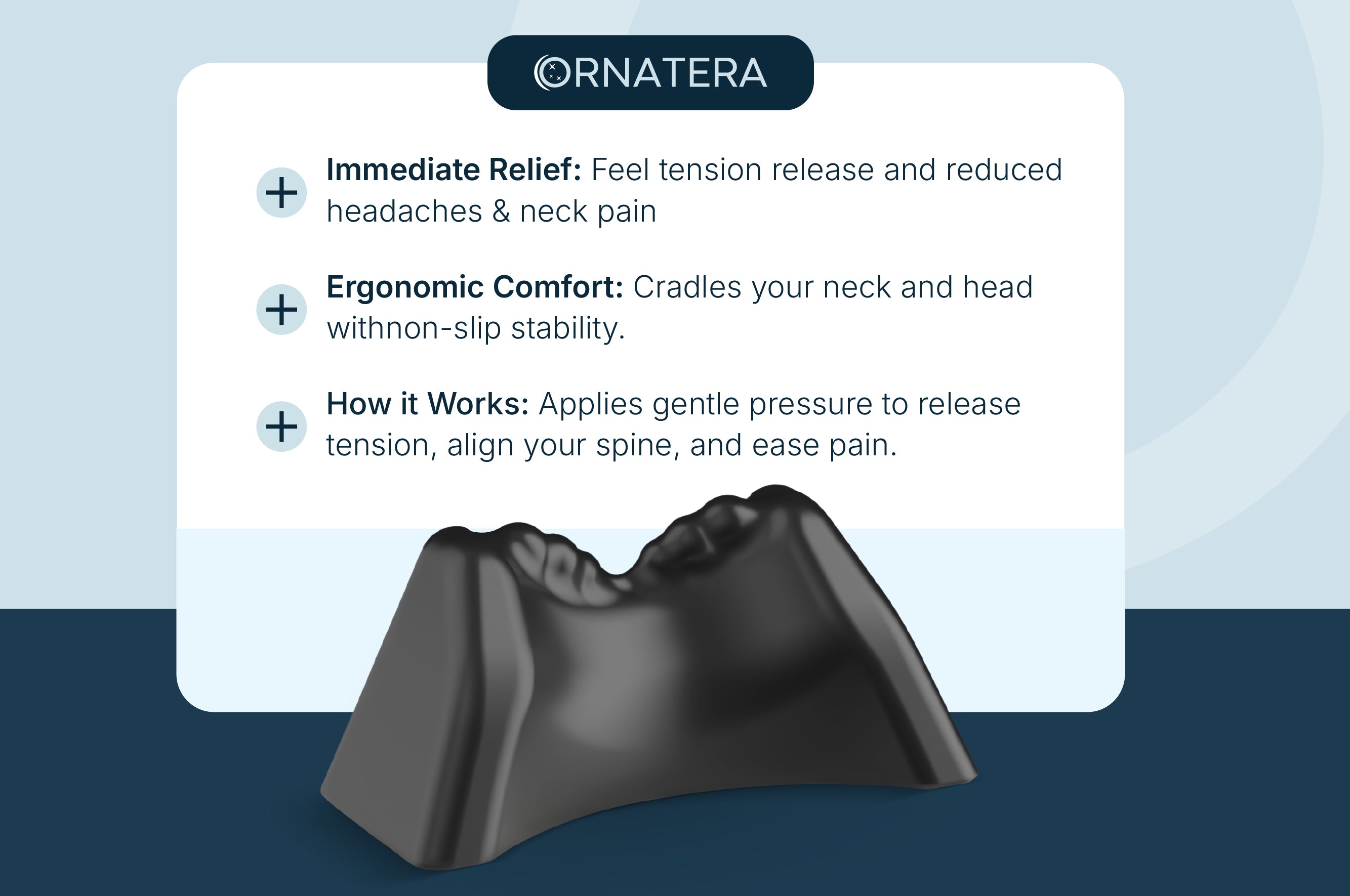 Occipital Nerve Release Tool - Natural TMJ & Headache Relief