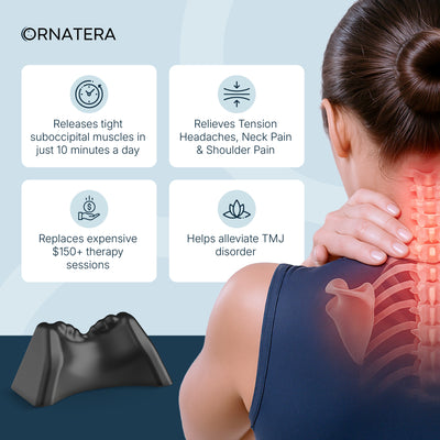 Occipital Nerve Release Tool - Natural TMJ & Headache Relief