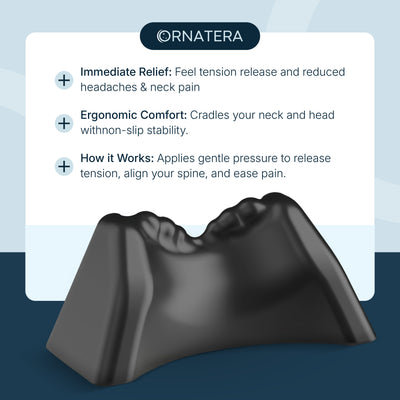 Occipital Nerve Release Tool - Natural TMJ & Headache Relief